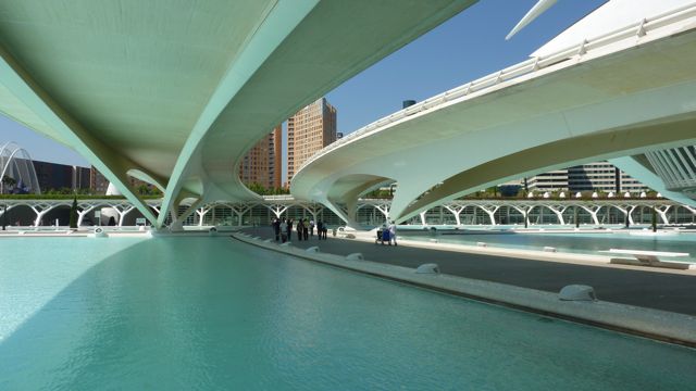 Valencia Bridges Underneath
