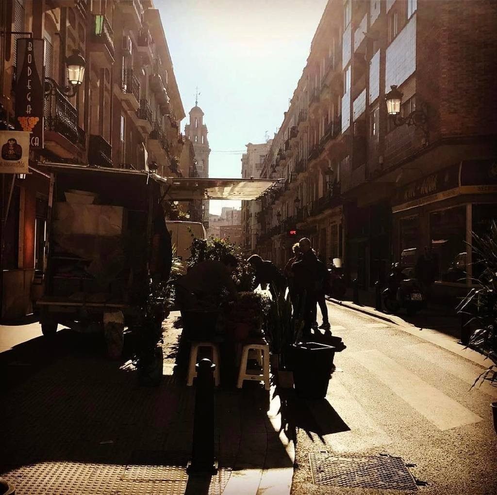 Ruzafa Street Market. There is the traditional food market and then the outside market a couple of days every week.