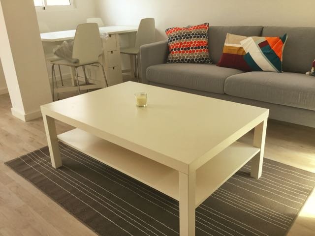 Living And Dining Area in Benimamet Penthouse