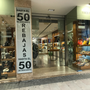 Bargain shopping in Denia