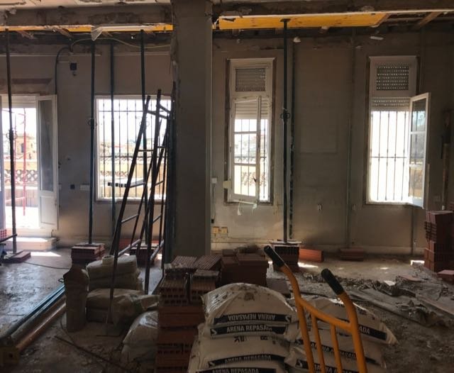 Calle Palau With Work Started on the Modernisation - 1