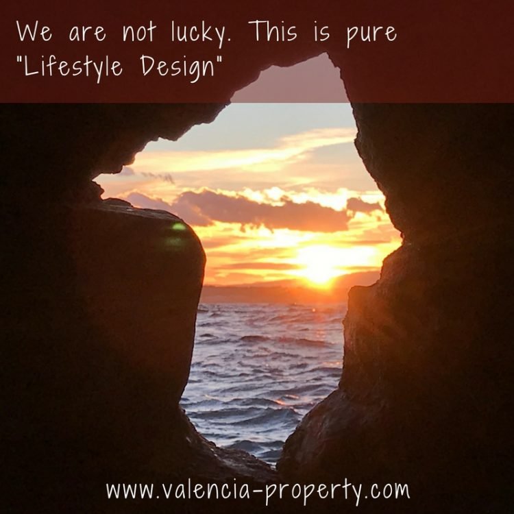 We Are Not Lucky. This is Pure Lifestyle Design