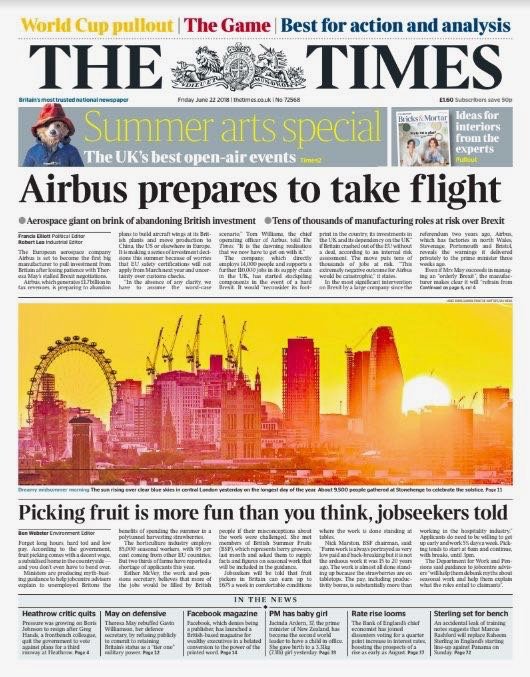 Airbus and Many Others Fleeing the Country. Why don't you do likewise?
