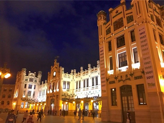 Valencia Railway Station But Not For The AVE