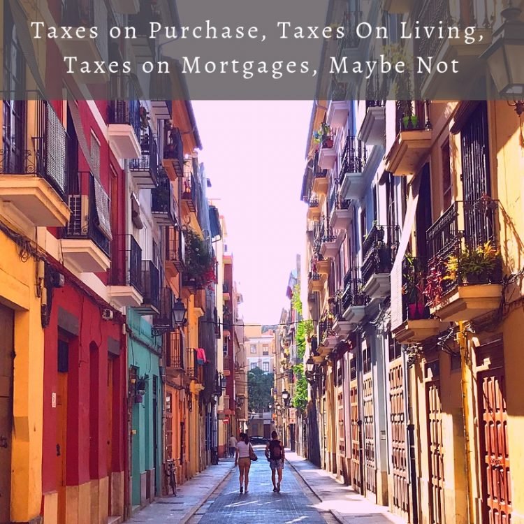 Taxes on Property in Spain