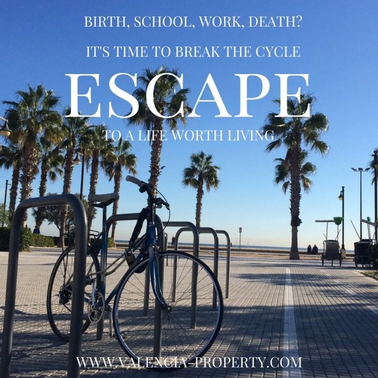 Bring your bike down to the Malvarrosa