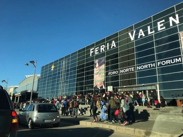 The Trade Fair Even Has Manga and Comic Fairs every year attracting enormous numbers of young people into the area