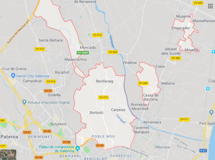 Poblados del Norte of Valencia