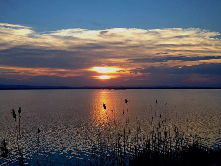 Sunset over the Albufera