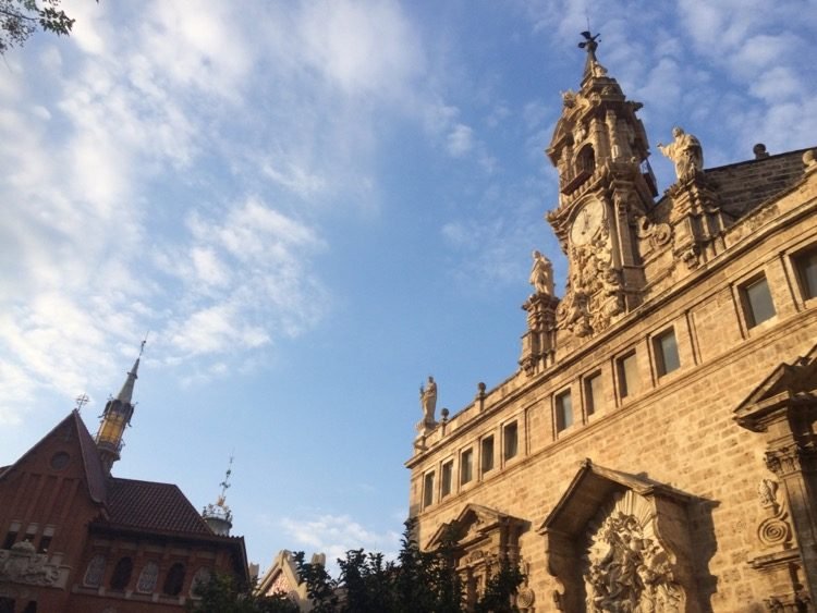 By the Central Market in Valencia