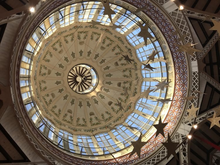 The Dome at Valencia's Central Market