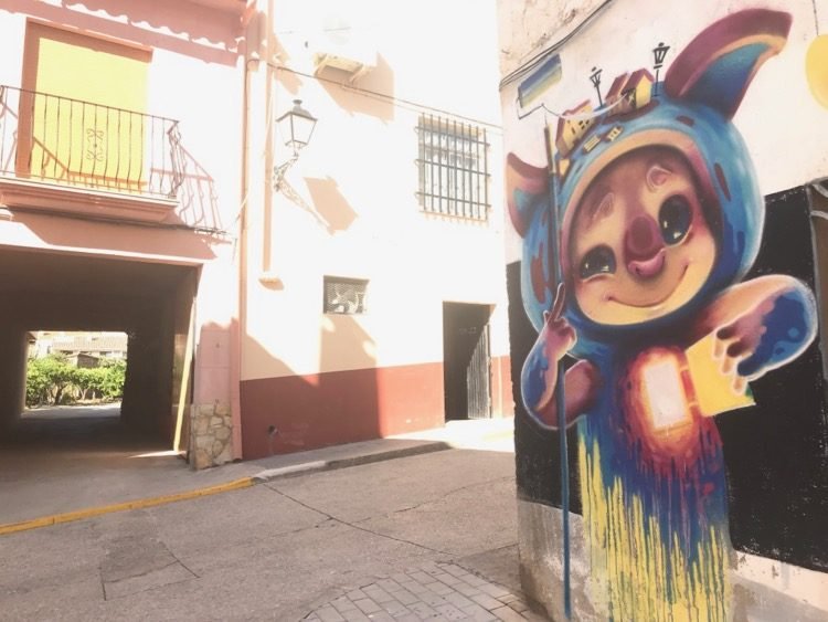 Urban Street Art in Fanzara