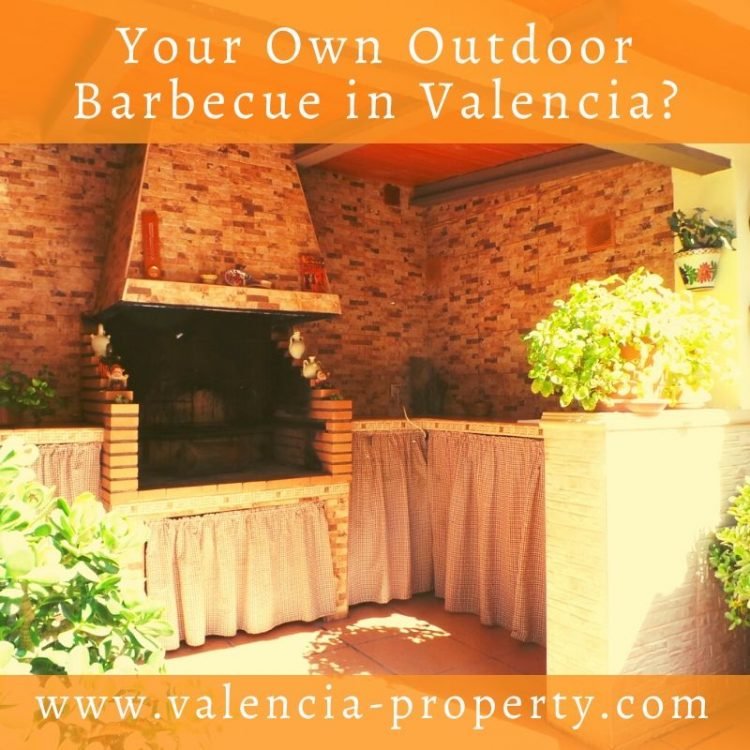 Your own outdoor barbecue in Valencia