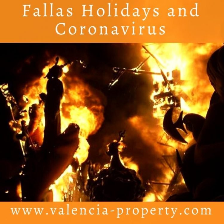 Fallas Holidays and Coronavirus in Valencia